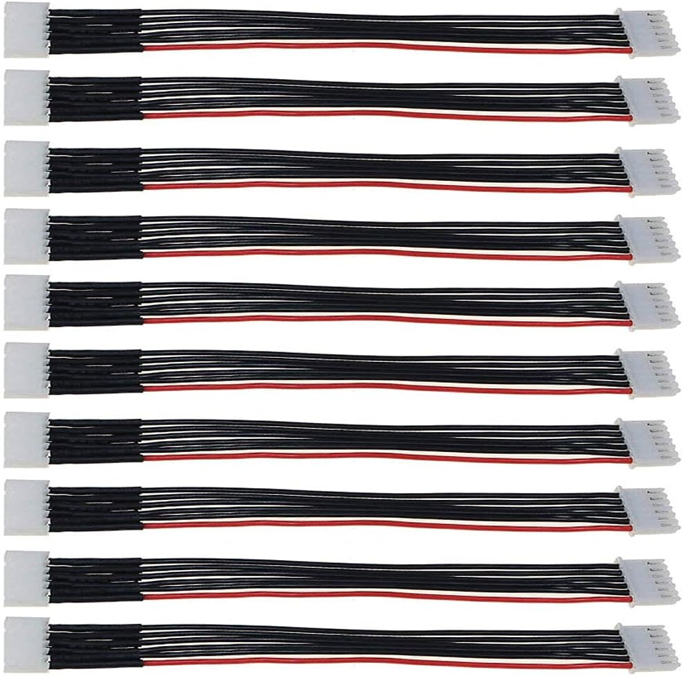 2S/3S/4S/5S/6S Battery Balance Charger Silicone Wire Extension Lead JST-XH Connector Adapter Plug Battery Wire