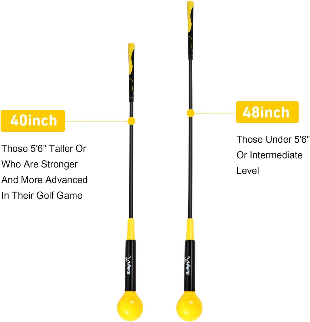 Golf Swing Trainer Aid and Correction for Strength Grip Tempo & Flexibility Training Suit for Indoor Practice