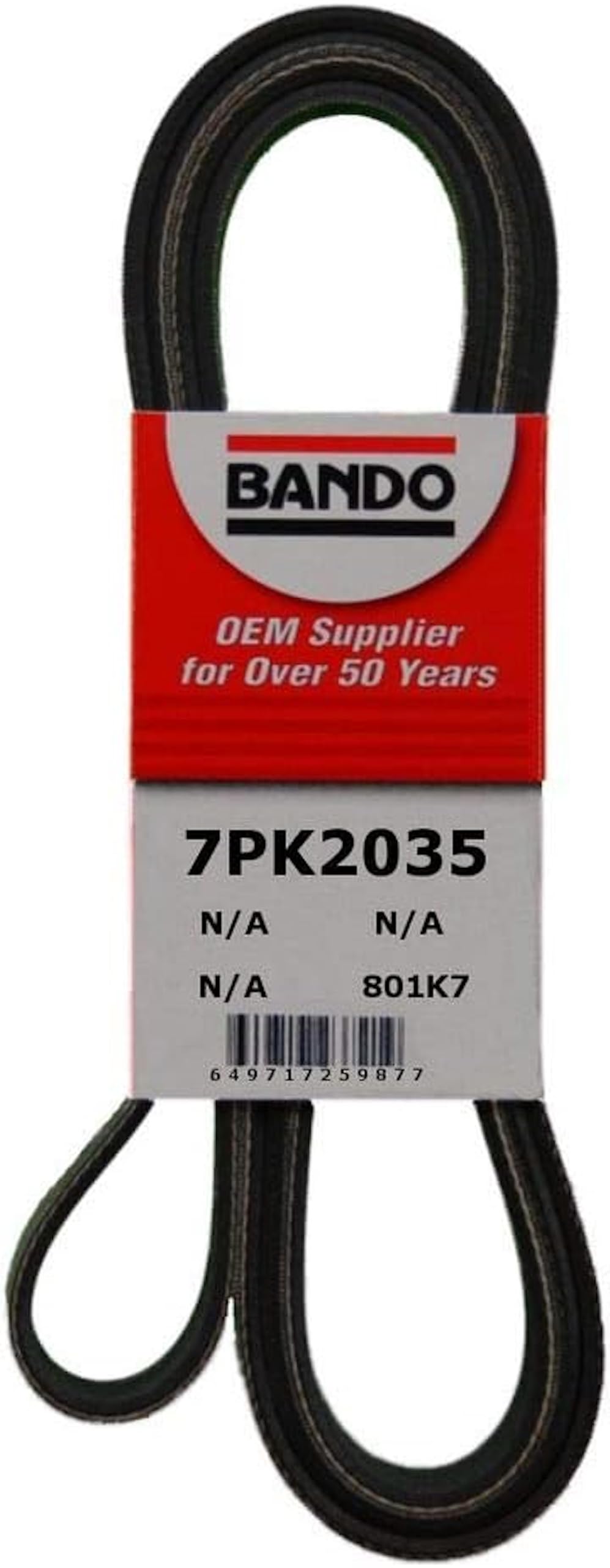 ban.do 7PK2035 OEM Quality Serpentine Belt