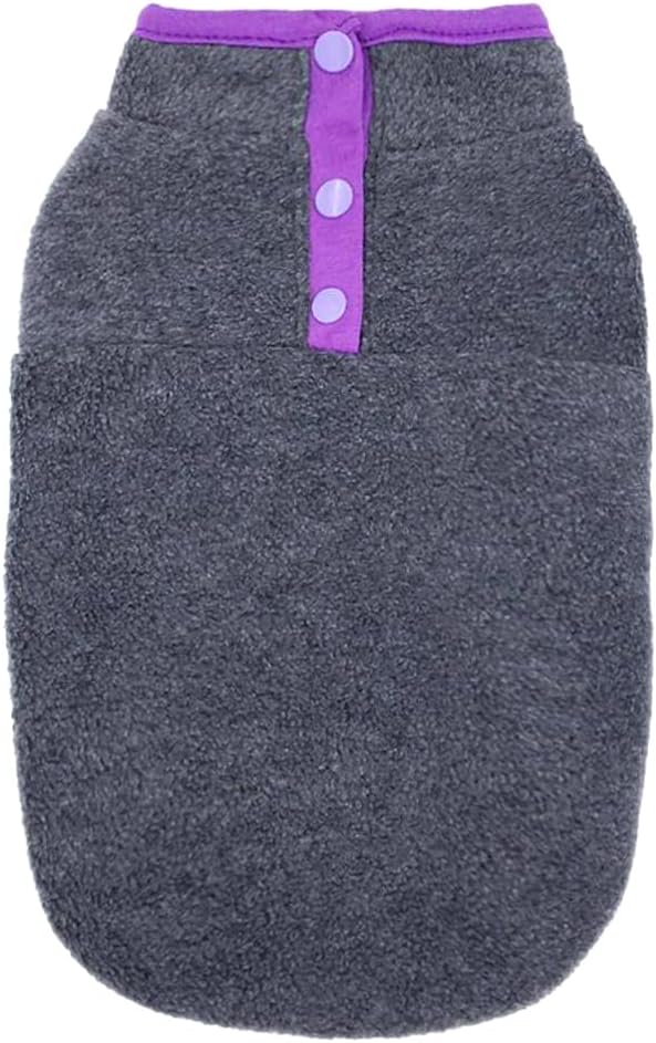 Dog Fleece Sweater, Soft Dog Vest Apparel Sleeveless Puppy Winter Cold Weather Clothes Doggie Jacket Pullover for