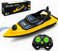 RC Boat with Water Spray, 2.4GHz Racing Toy for Pools and Lakes | Easy-to-Control, Summer Outdoor Gift for Boys &