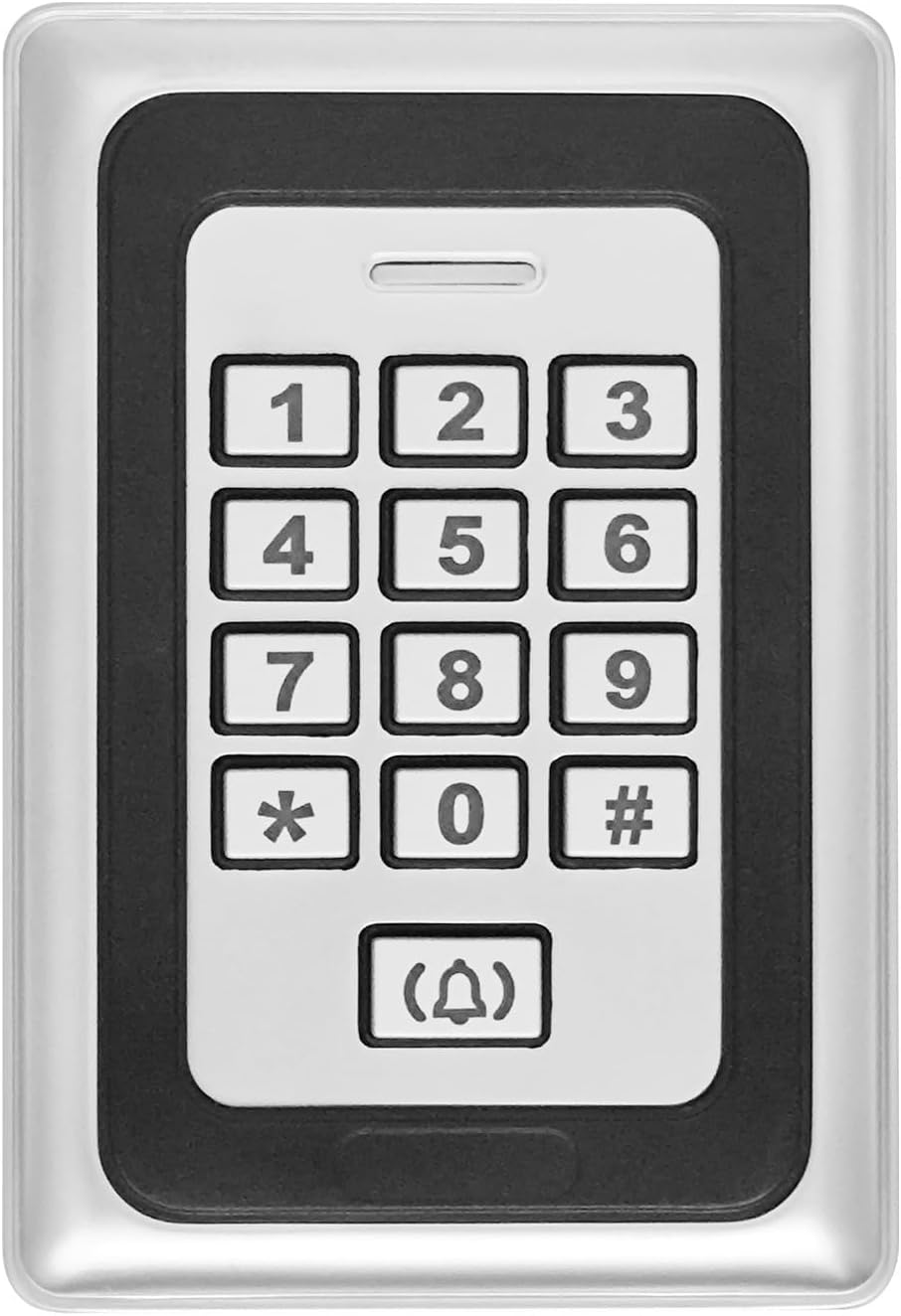 Access Control System Kit with Remote – 1200lbs Holding Force Fail-Safe Electromagnetic Lock, Metal Keypad, 12V Power