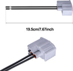 HiSport Fuel Injector Connectors Compatible with Toyota 4 PCS 16AWG