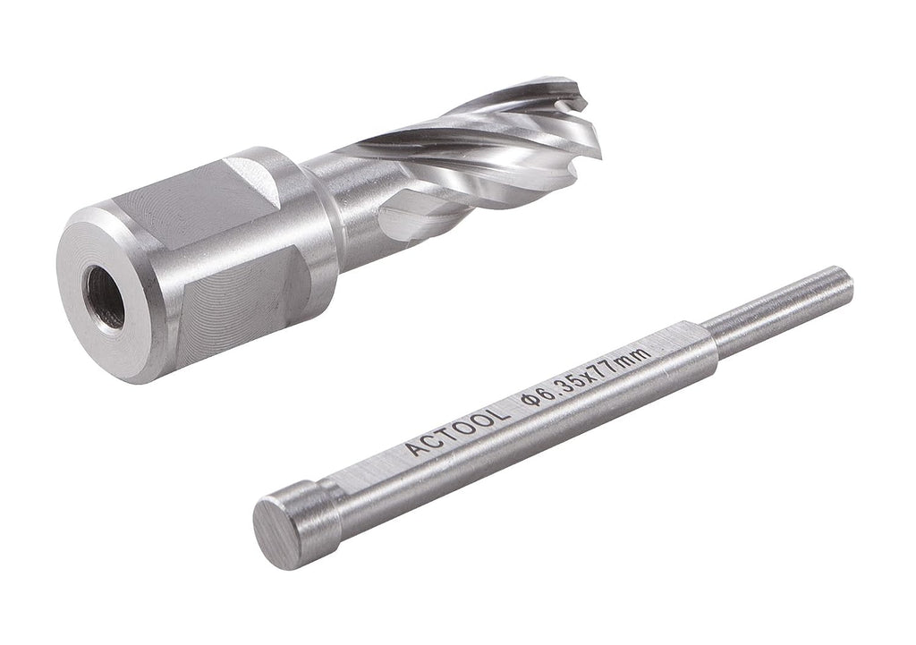 1/2" Diameter × 1" Depth of Cut HSS ANNULAR Cutter with 3/4'' Weldon Shank