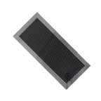 Eopzol AFF49-CH2 Aluminum Mesh Microwave Oven Grease Filter Replacement for GE Fits for GE JX81H Charcoal Carbon Microwave Filter, 4" x 8-9/16" x 3/8", 2-Pack
