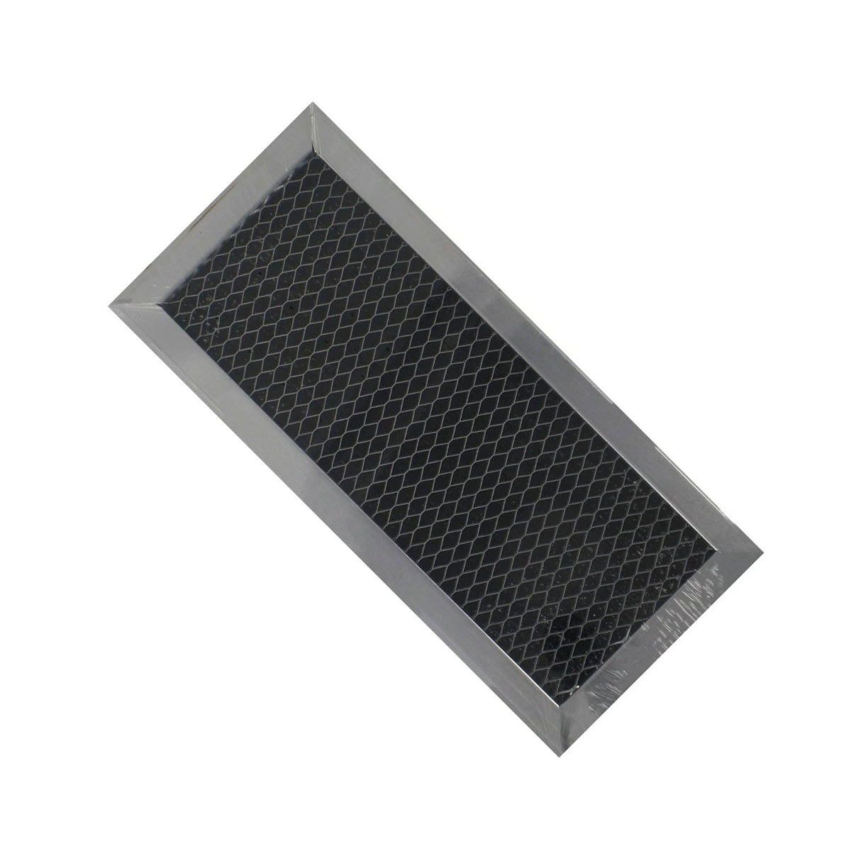 Eopzol AFF49-CH2 Aluminum Mesh Microwave Oven Grease Filter Replacement for GE Fits for GE JX81H Charcoal Carbon Microwave Filter, 4" x 8-9/16" x 3/8", 2-Pack