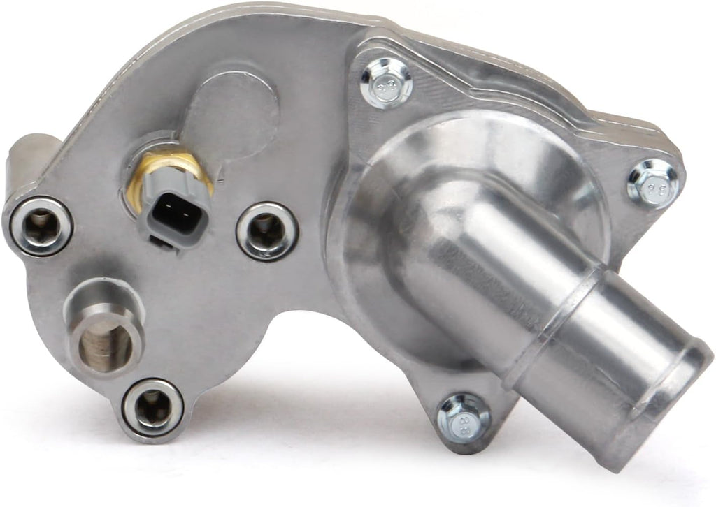 Upgraded Aluminum Thermostat Housing Compatible With 2002-2010 Ford Explorer Explorer Sport Trac Mercury Mountaineer V6 4.0L Replace 2L2Z8592A