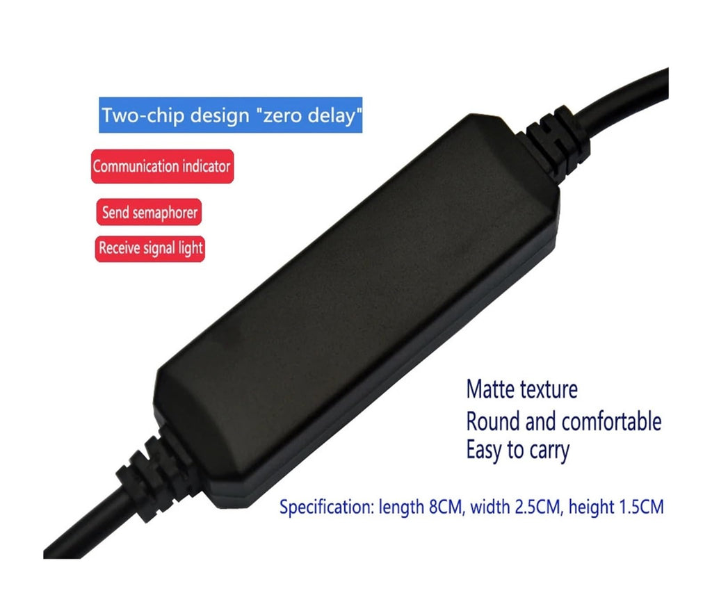 AIENSN Compatible with ABB AC500-Eco Series PLC Programming Cable Download Line USB-TK503 Programming Line
