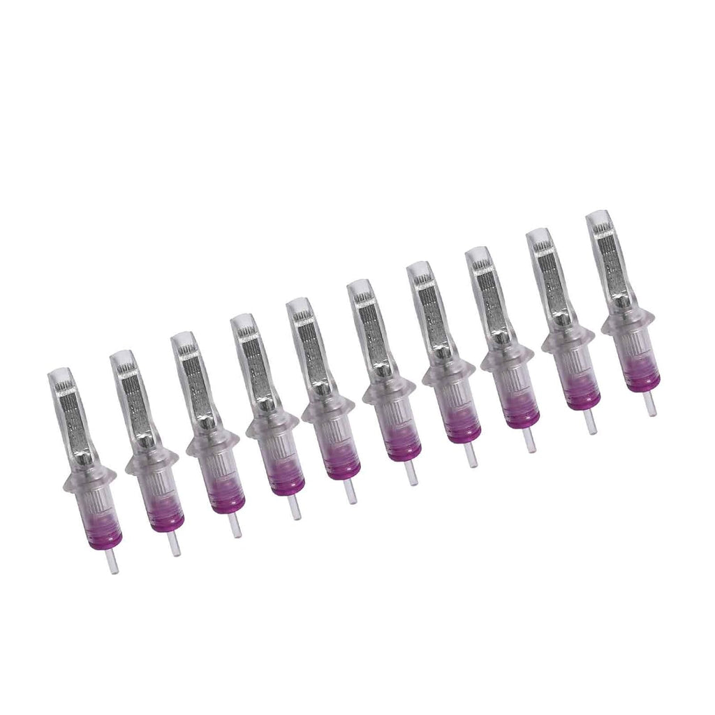 50Pcs Assorted #12 RM Tattoo Needle Cartridges Curved Magnum