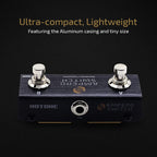 Dual Footswitch Pedal Momentary 2-Way Pedal Foot Switch Controller Ampero Switch 6.35 mm