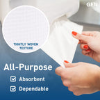 Hardwound Roll Towels - White, 8-Inch x 800 ft, 6 Rolls/Carton