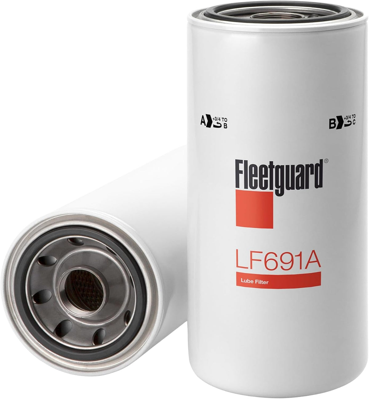 Fleetguard LF691A, Diesel Oil / Lube Filter, for Caterpillar 1R0716 and Caterpillar 2P4005