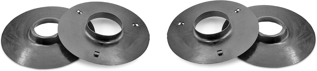 Rear Coil Spring Insulators, Rear Coil Spring Isolators Compatible with Jeep 1997-2006 Wrangler TJ (Set of 4)