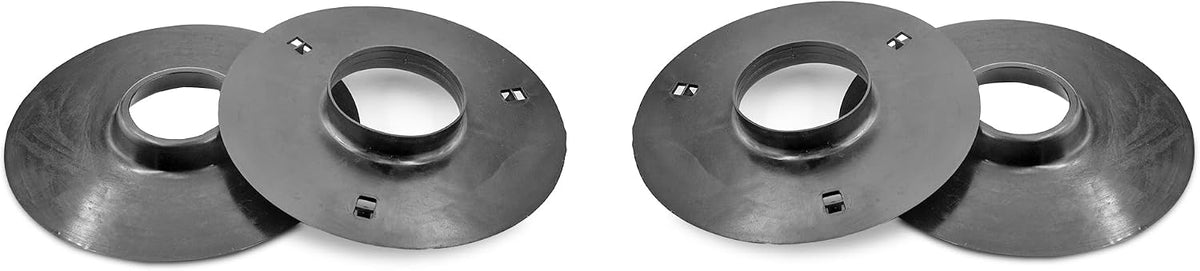 Rear Coil Spring Insulators, Rear Coil Spring Isolators Compatible with Jeep 1997-2006 Wrangler TJ (Set of 4)