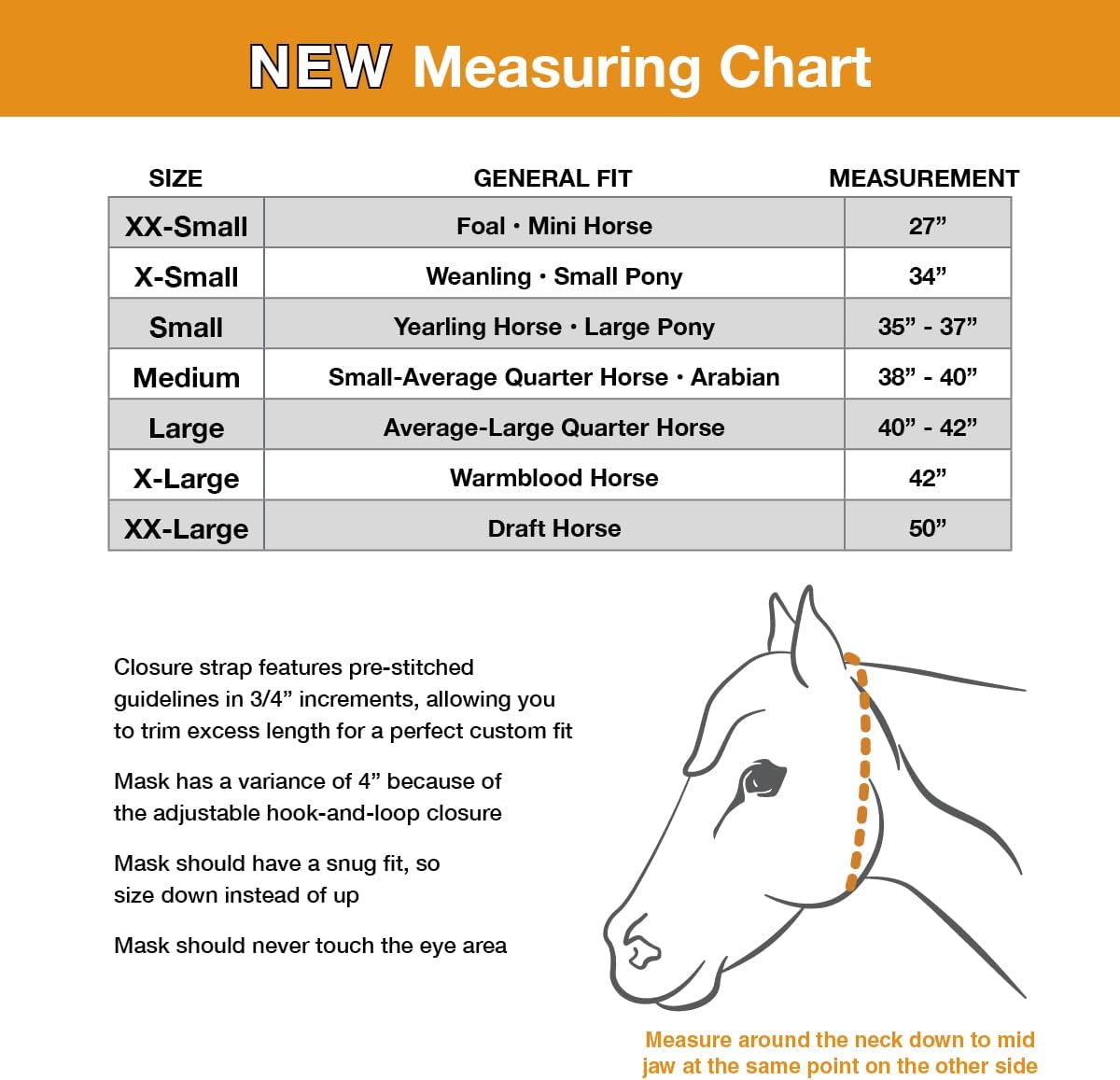 Crusader Fly Mask, Long Nose with Ears (Grey, Horse)