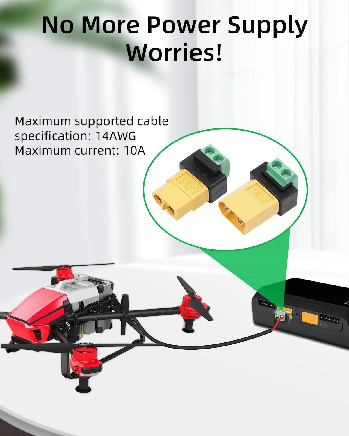 XT60 Connectors Adapter(1 Pair)