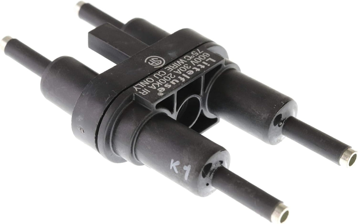 Littelfuse LEX-AA In-Line Watertight Midget CC Fuseholder, Class CC, 600V, 30A
