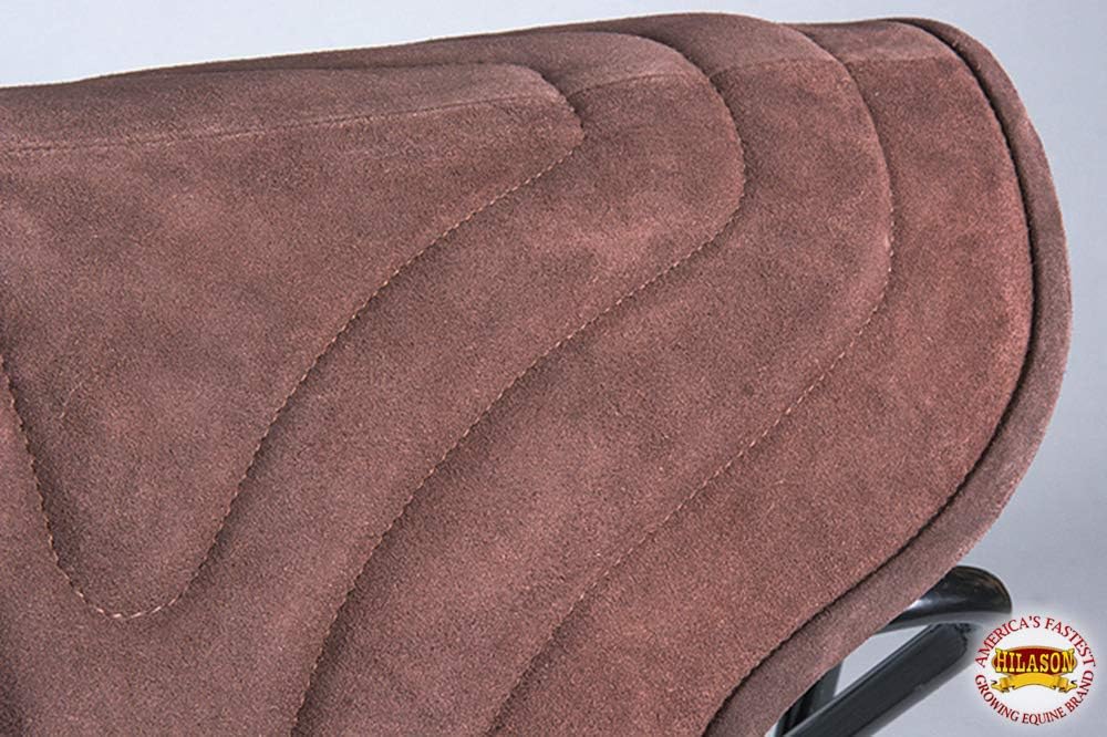 Western Bareback Saddle Pad Brown 26" X 32"