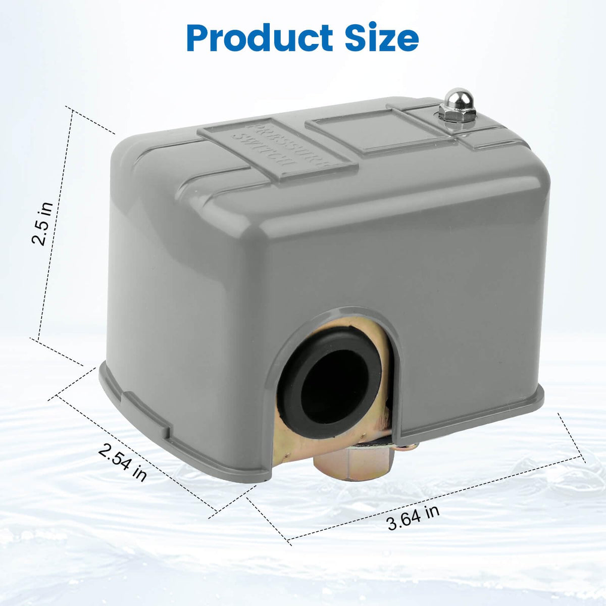 Pressure Switch for Well Pump, 40-60Psi, 1/4" Female NPT