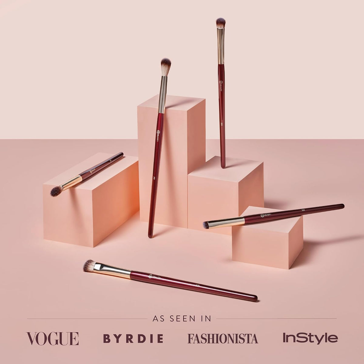 Essentials Eyeshadow Brush Set, 5 Eye Brushes for Blending