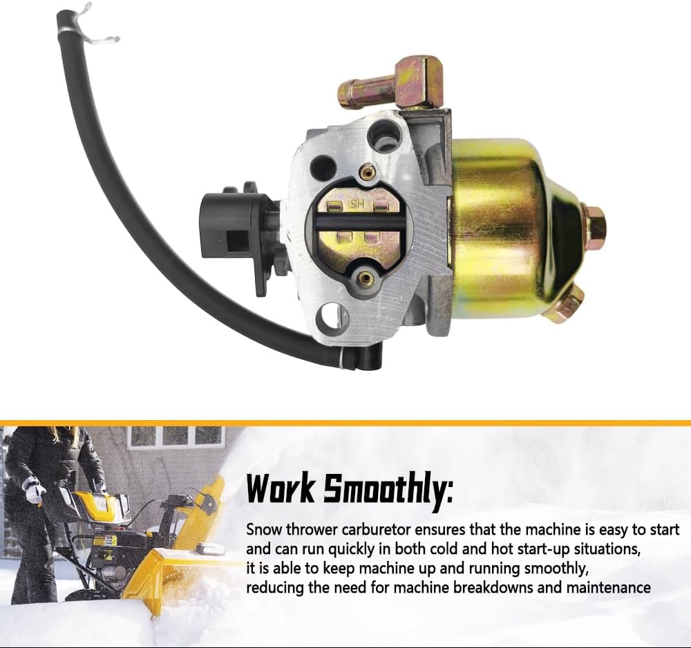 31AM5CVS756 Carburetor Kit Fit for Cub Cadet 2X 26" HP Snow Thrower