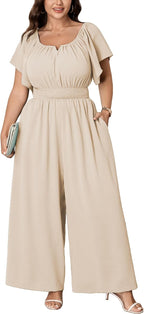 Women's Plus Size Jumpsuits Romper One Piece Outfits