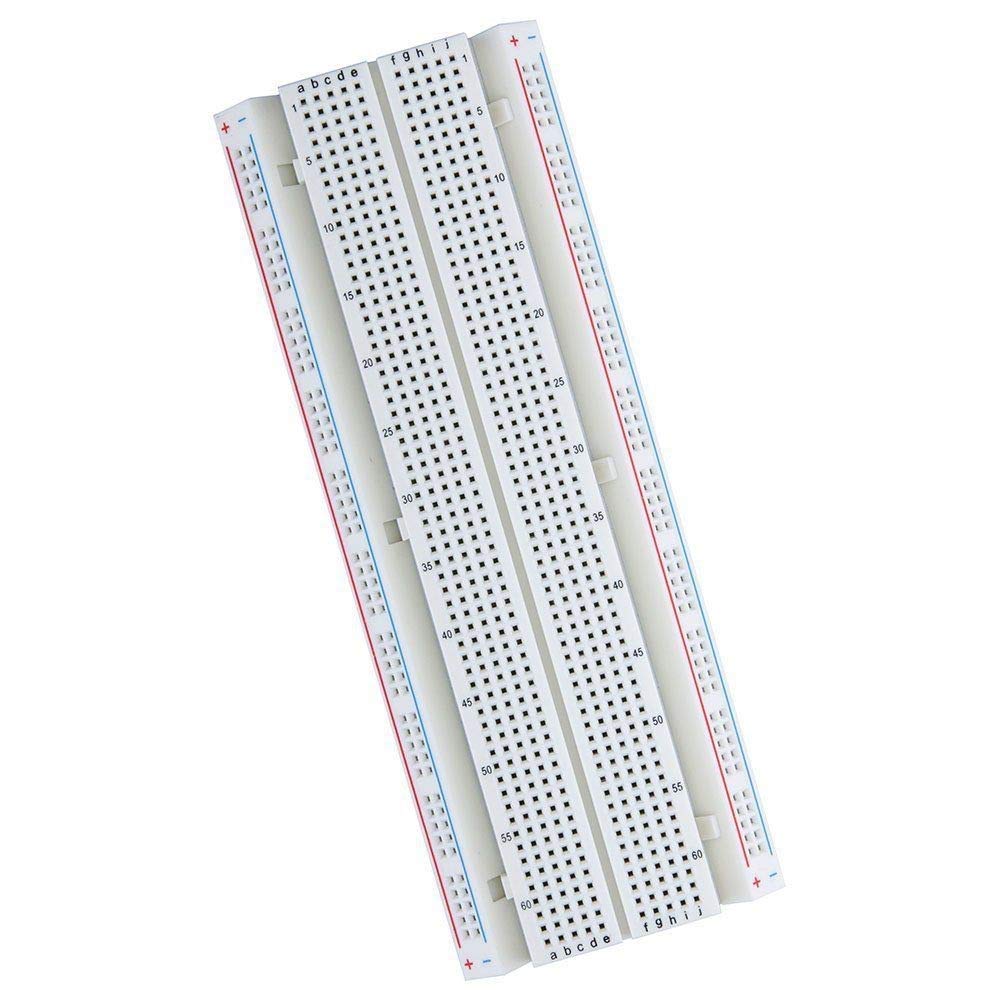 MCIGICM Breadboards, 2Pcs 830 Point & 2Pcs 400 Point Solderless Bread Board