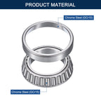 HIPicco 2 Pack 32013 Tapered Roller Bearing Cone and Cup Set