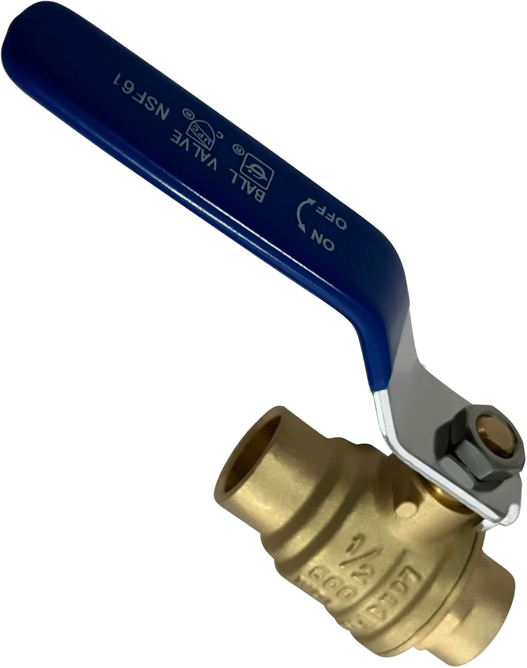 XFITTING 1/2 Inch Sweat Ball Valve, 10 Pieces
