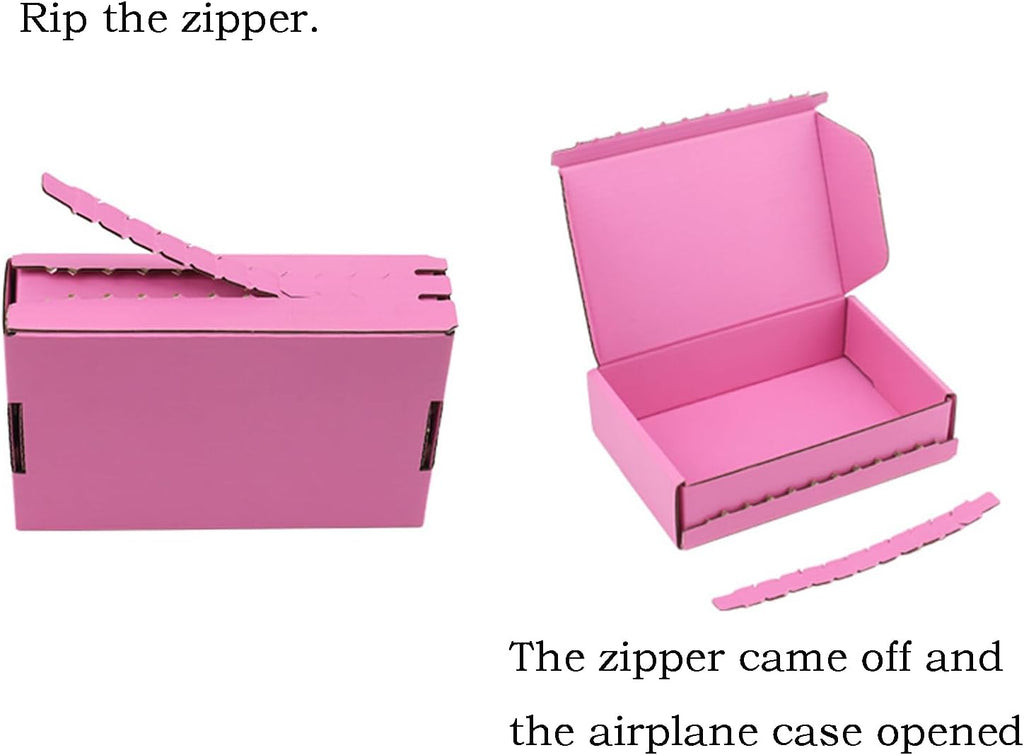 Black Hard Corrugated Shipping Boxes 10.5x6.3x2 Inch Gift Packaging Boxes