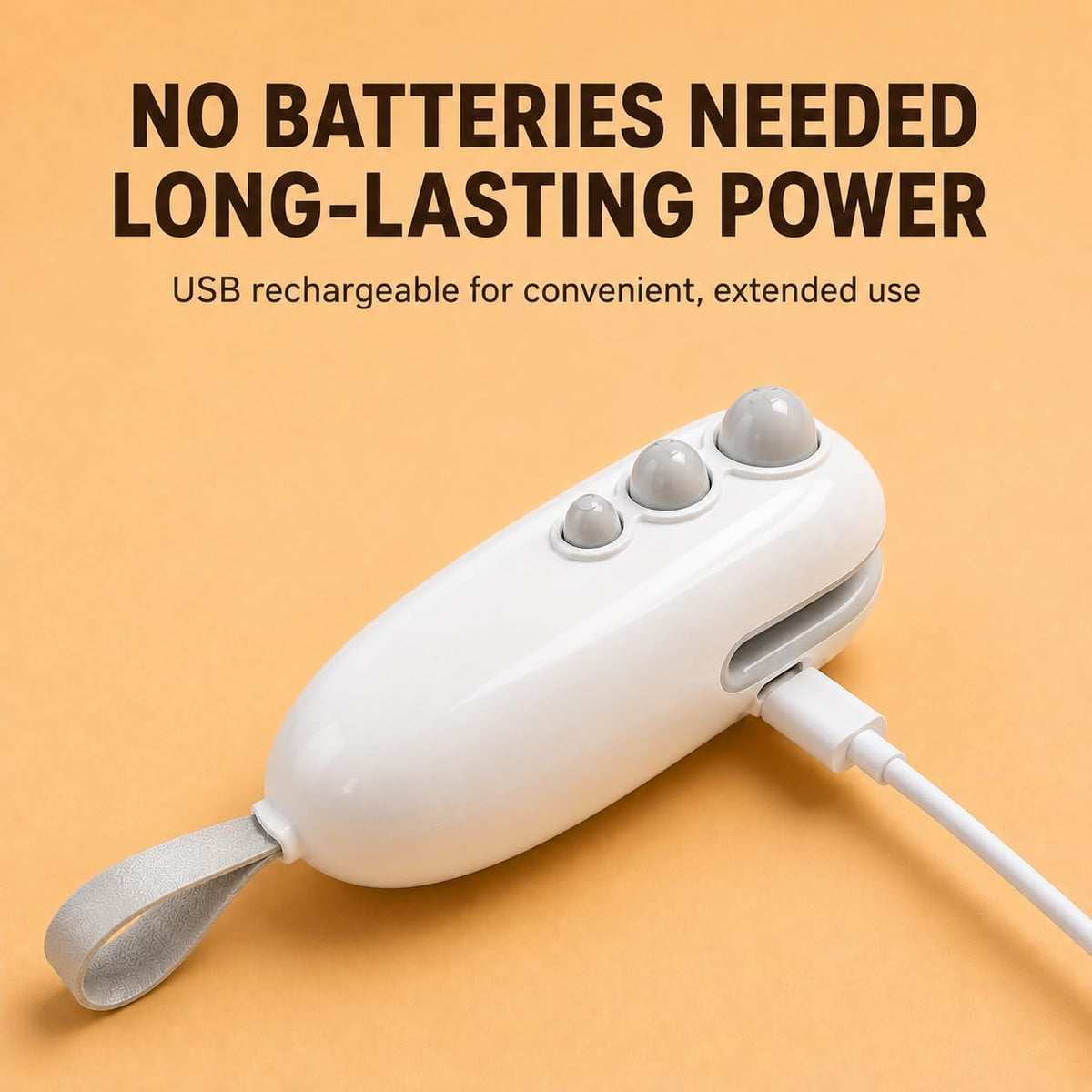 Mini Bag Sealer, Handheld Heat Sealer with USB-C Charging