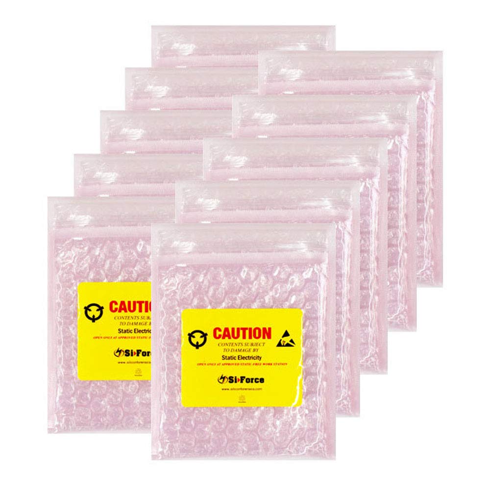 Anti Static Bubble Bags, Resealable Static Shielding Bag, Reusable for Sensitive Electronic Components (XX-Small Qty