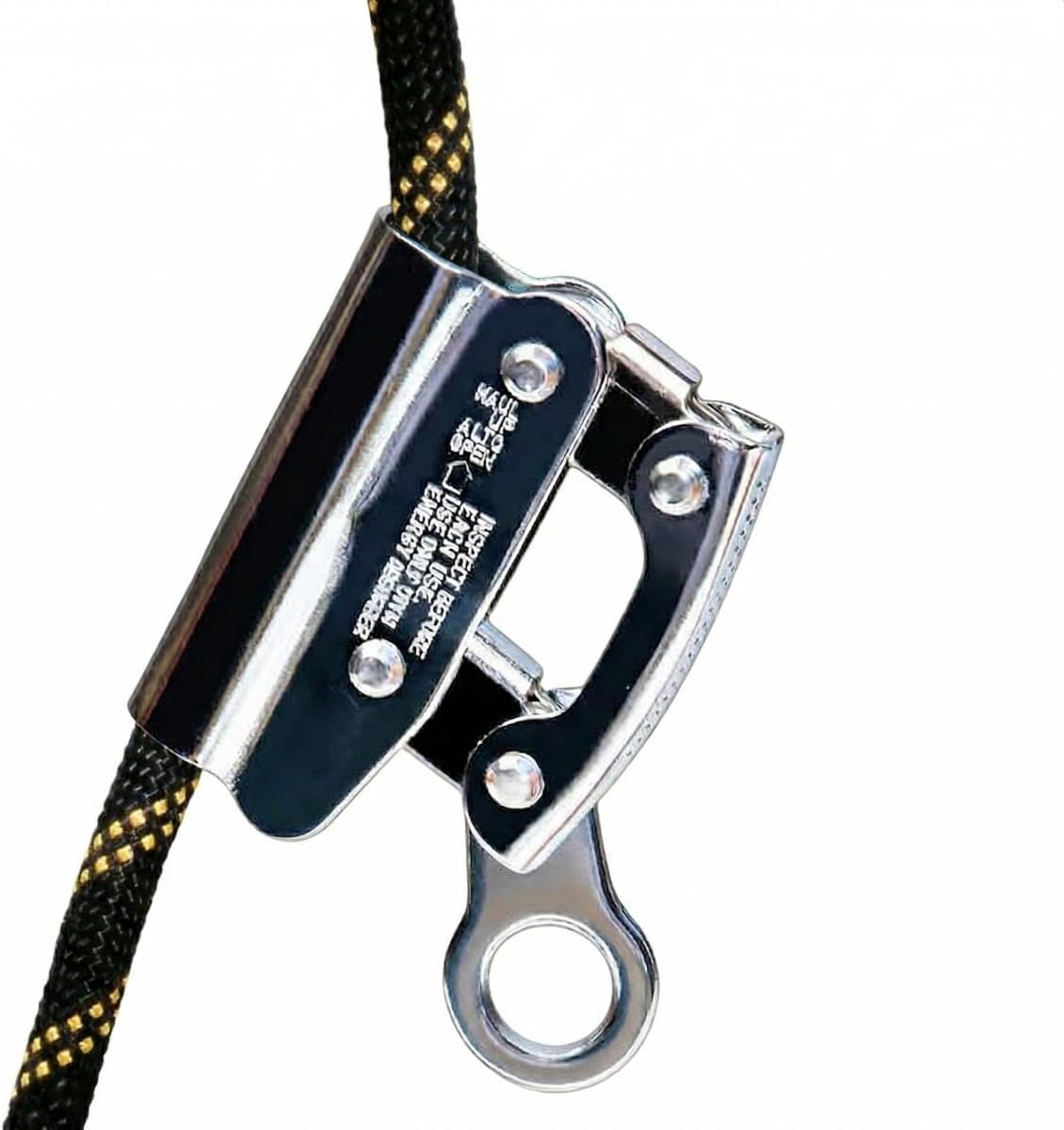 50FT Vertical Lifeline Assembly, Safety Rope,Fall Protection Rope cuerda, Safety Rope for Roofing,Polyester Roofing