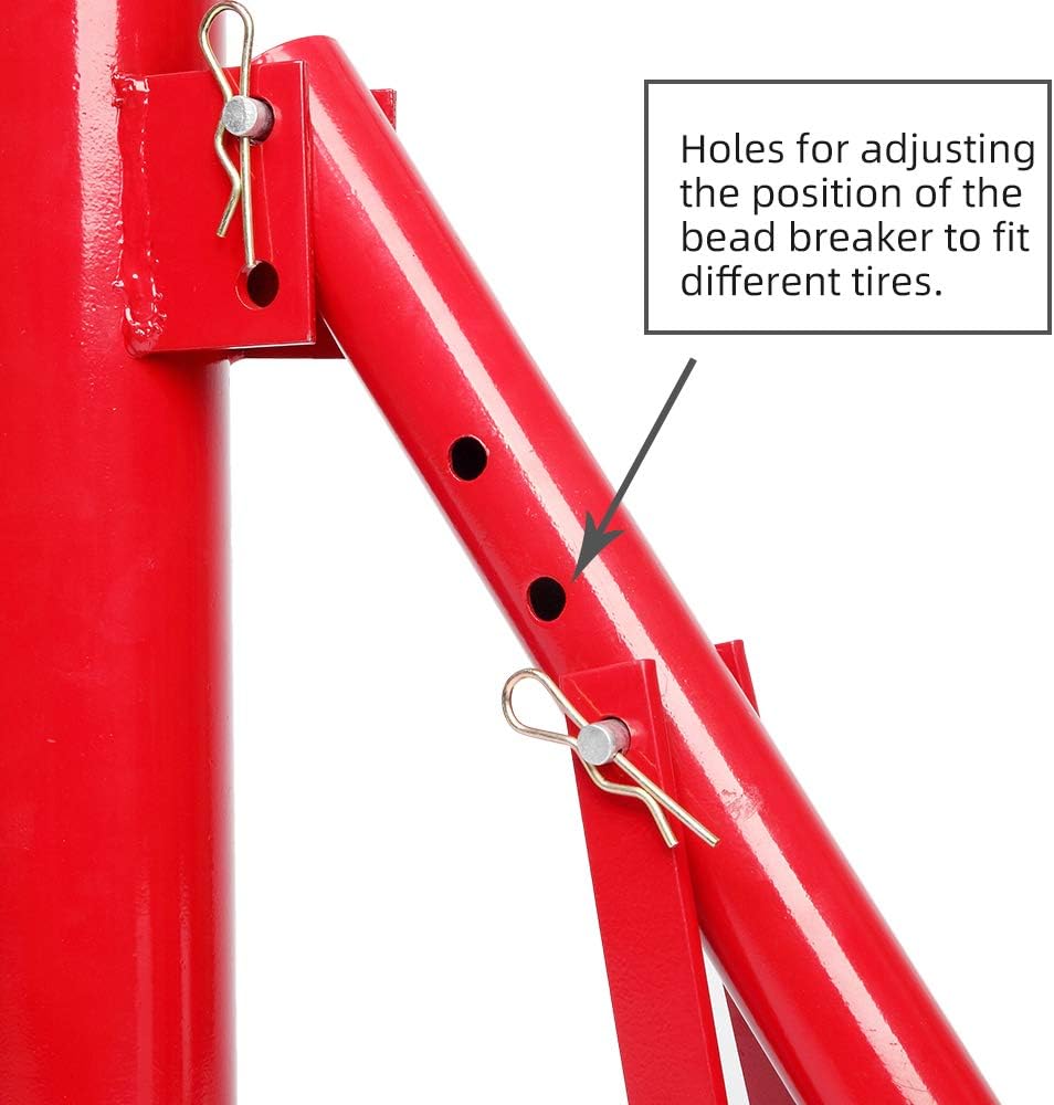 Manual Tire Changer, Portable Hand Bead Breaker Mounting Tool for 8” to 16” Tires