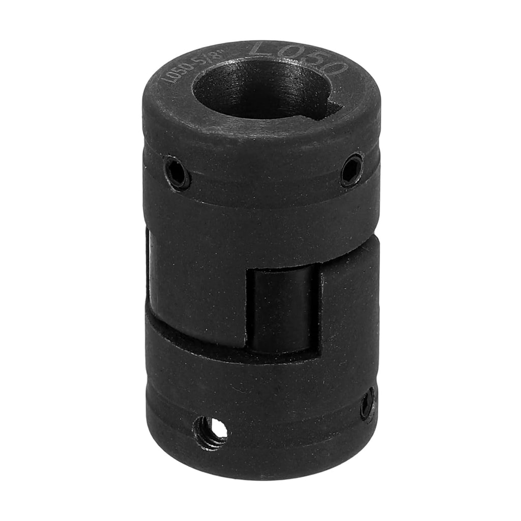 uxcell 5/8" to 5/8" L050 Flexible 3-Piece L-Jaw Coupling Coupler Set