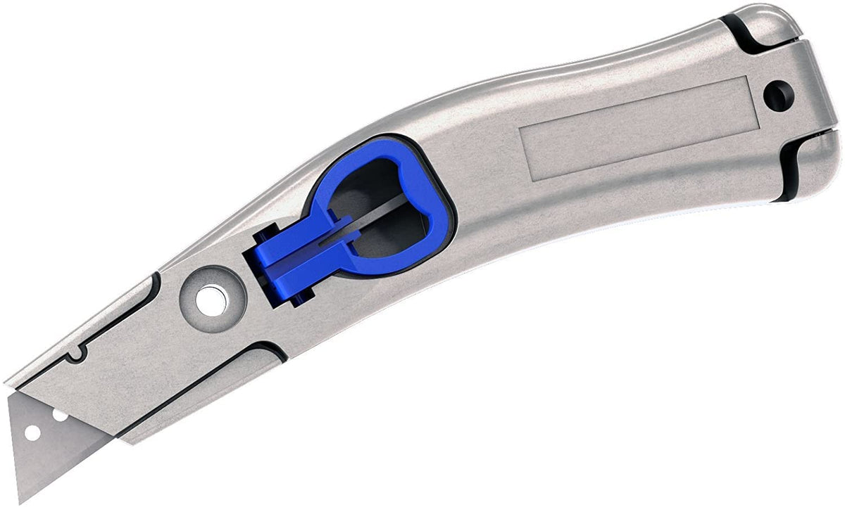 Tool 15-500 Dolphin Knife Heavy Duty Anti Slip Utility Knife- Box Cutter with Holster, Ultra Sharp, Quick Blade