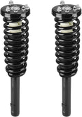 Front Strut Shock Assembly w/Coil Spring for Honda Accord 2003-2007, Replace 172123L 172123R, Left & Right, 2PCS