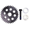 WQSING Drag Specialties Solid Compensator Sprocket 34T Kit 1120-0390