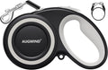 Retractable Dog Leash with Stainless Steel Anti-Chew Cable for Small & Medium Dogs up to 50 lbs | 16 ft Strong Nylon