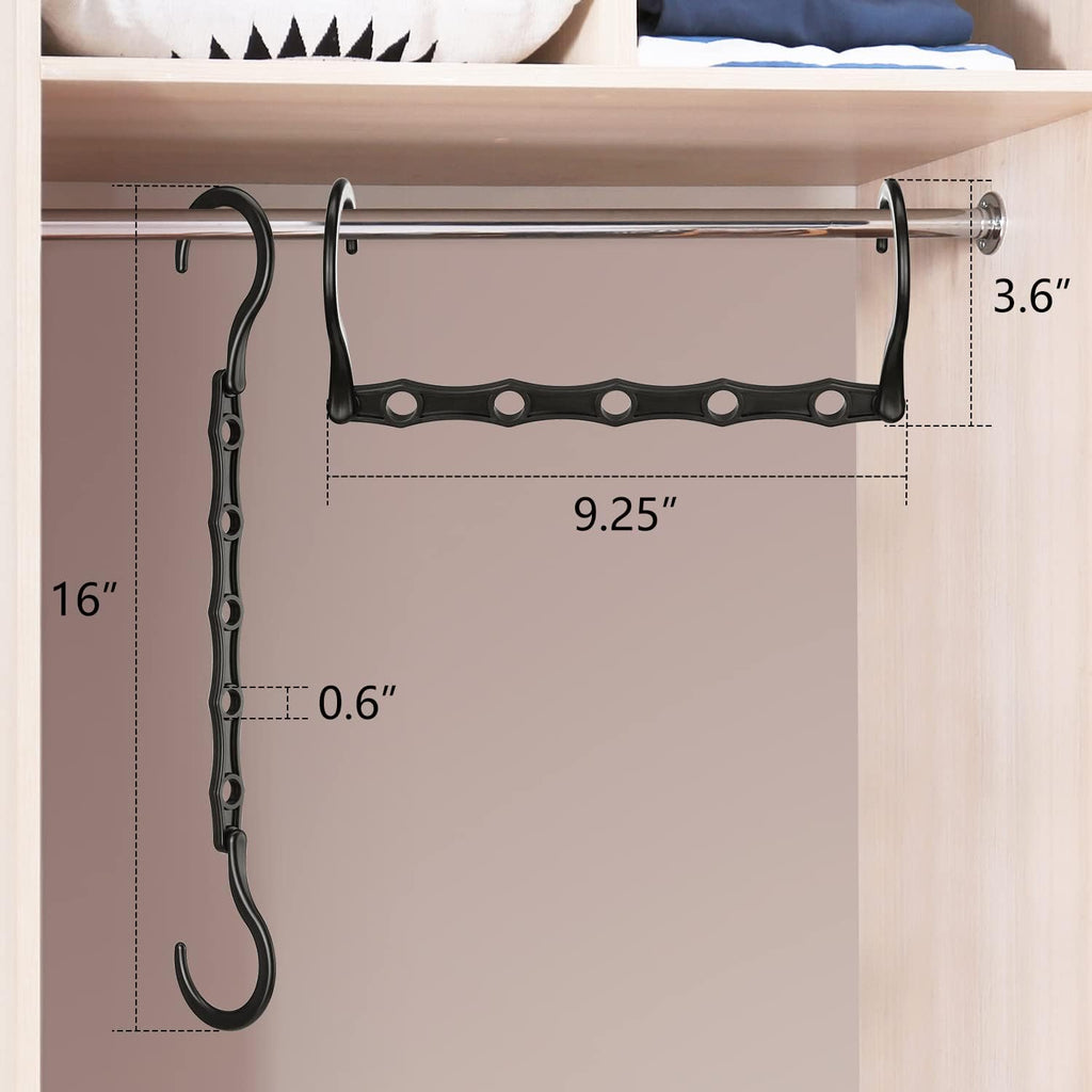 6 Pack-Closet-Organizers-and-Storage, Magic-Hangers-Space-Saving-for-Clothes