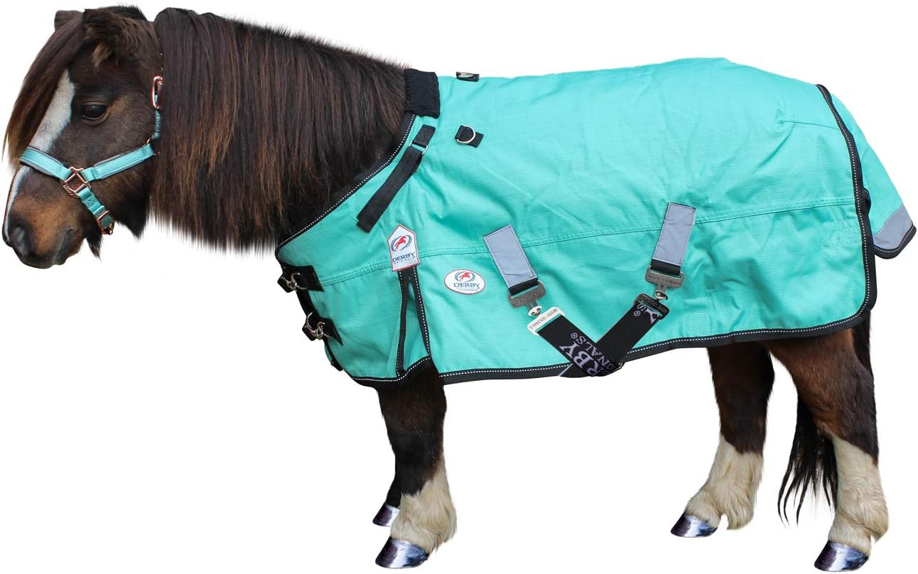 Nordic-Tough 1200D Heavyweight Mini Horse & Pony Turnout Blanket – Waterproof, Breathable, 300g Insulation
