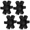 Fabbay 4 Pcs L100 Flexible Nbr Rubber Spider Insert for Jaw Coupling