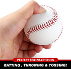 Softball Baseball Bat Set with Glove and Balls - 25 Inch/63cm Aluminum Bat for Pickup Games and Batting Practice