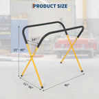 Portable Work Stand 2PACK, 750 LBS Folding Work Bench for Bumpers & Fenders