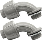 2 Pcs 3/4 Inch Liquid Tight Connector