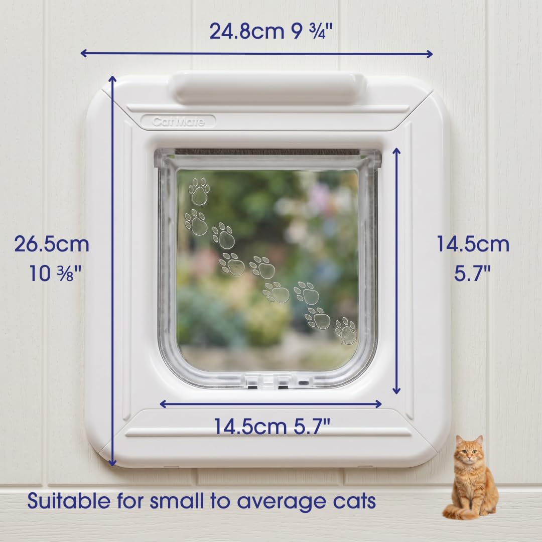 Elite Microchip Cat Door with Timer Control