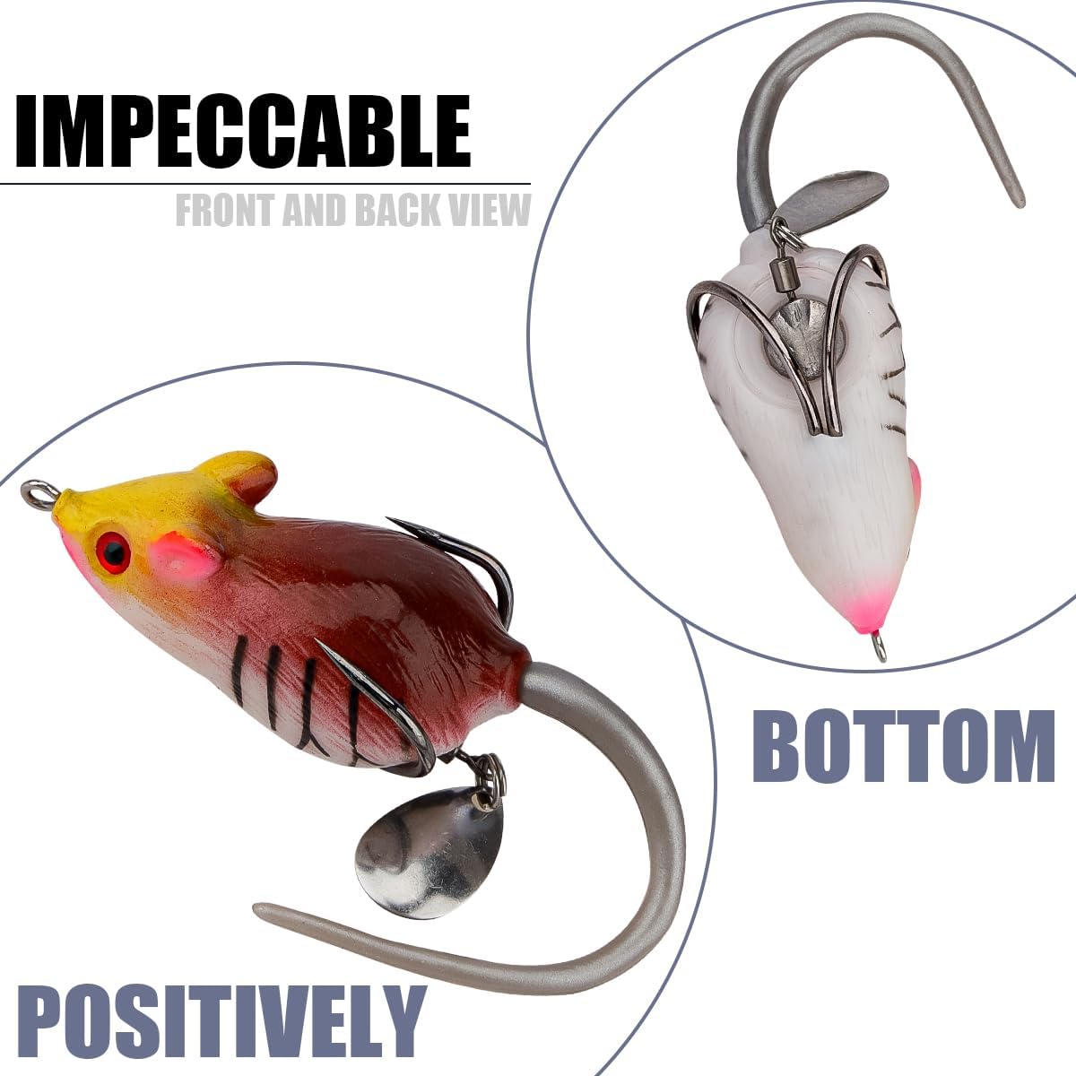 Fishing Topwater Lures Frog Swimbaits Soft Silicone Plastics Bionic Floating Baits Weedless Design for Bass Trout
