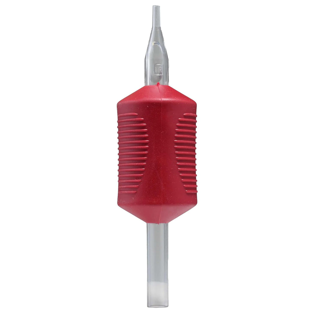 Closed Flat Tip Disposable Tattoo Tubes 1.25" Silicone Pro-Grip 20 Pack Shading Color Packing Tattoo Supply 05CFT