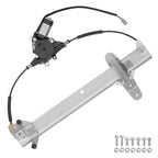 Obaee Window Regulator with Motor Rear Left Driver Side, Replace 741-679