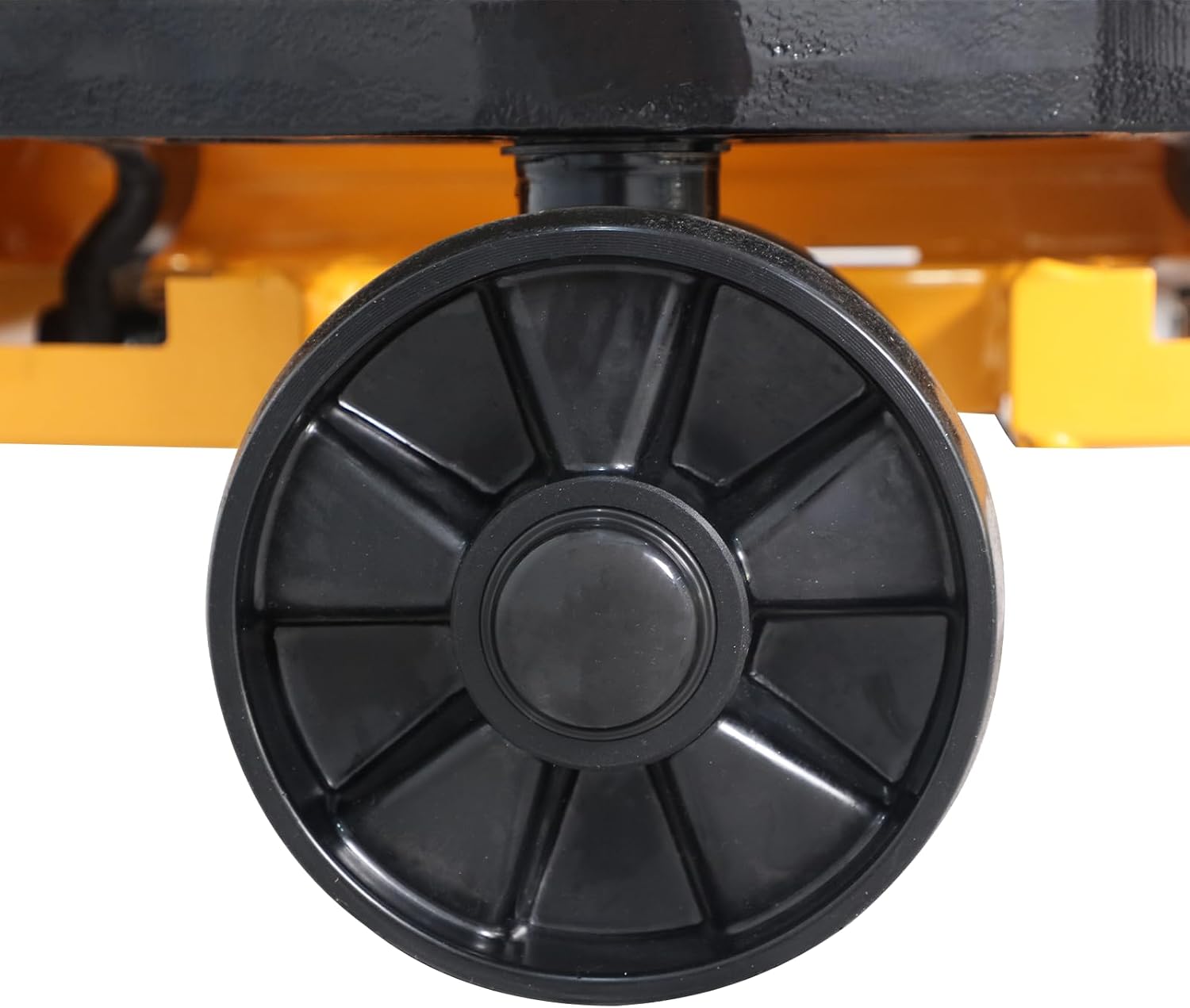 Manual Pallet Jack 5500 lbs Capacity, 21" x 48" Narrow Forks, Heavy Duty Hand Pallet Truck with Durable Nylon Wheels